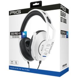 Auriculares con Micrófono Gaming Nacon RIG 300 PRO HS Blanco