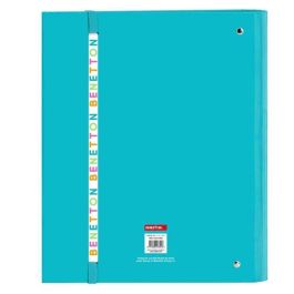 Carpeta de anillas Benetton Summer Azul 27 x 32 x 3.5 cm