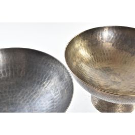 Centro Mesa Loft DKD Home Decor Dorado Plateado 30 x 17 x 30 cm (2 Unidades) Centro Mesa Loft DKD Home Decor Dorado Plateado 30 x 17 x 30 cm (2 Unidades)