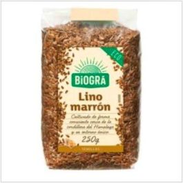 BIOGRA Semillas de Lino Marrón 250g Bio, ideal para añadir a yogur, cereales o ensaladas Precio: 2.49999984. SKU: B188EVPPWQ