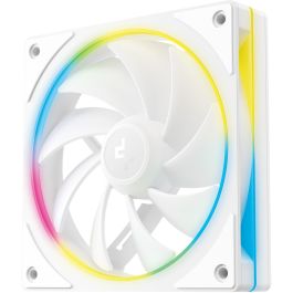 DeepCool FL12 SE 3IN1 White - Ventilador de 120mm para Carcasa con Iluminación LED RGB (3 Unidades) - Blanco