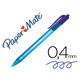 Paper Mate Bolígrafo Retráctil Inkjoy 100 Triangular Azul -20U- Precio: 11.79000042. SKU: B1CEEPZY9N