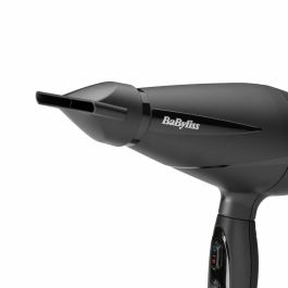 Babyliss 6710DE Secador de Pelo Turbo Pro 2100W, Motor AC, Iónico, con 2 Boquillas y Difusor, Secado Rápido, Antiescrespamiento