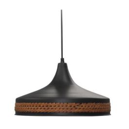 DKD Home Decor Lámpara de Techo Moderna Negro Crema Metal y PU 35 x 35 x 20 cm (2 Unidades) Precio: 75.49999974. SKU: B17XWME5MM