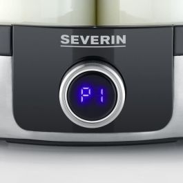 SEVERIN JG 3521 Yourtiere 7 botes de 150ml cada uno, 5 programas, apagado automático, 100% libre de BPA, graduación de notas, carrete de cable, 13W