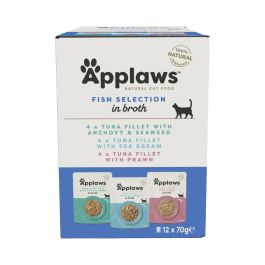 Applaws Alimento Húmedo para Gatos Multipack 12x70 gr Caldo de Pescado Variado Precio: 15.9900004. SKU: B1E9V957K6