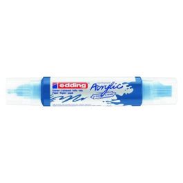 Marcador Acrylic Edding 5400 3D Doble Punta (2-3/5-10 Mm) Azul Genciana 5 unidades Precio: 32.49999984. SKU: B172SJFZY2