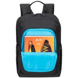 Rivacase 7523 Mochila Alpendorf Eco 13.3"-14" Negro para Portátil, Poliéster Reciclado, Urban