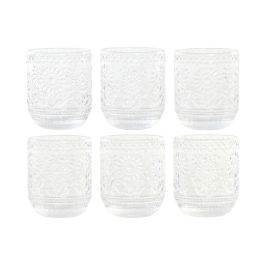 Vaso Basicos DKD Home Decor Transparente 8.5 x 10.5 x 8.5 cm Set de 6