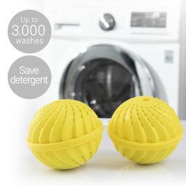 Bolas para Lavar la Ropa sin Detergente Delieco InnovaGoods Pack de 2 uds Bolas para Lavar la Ropa sin Detergente Delieco InnovaGoods Pack de 2 uds