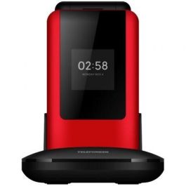 Teléfono Móvil Telefunken S760 para Personas Mayores/ Rojo Teléfono Móvil Telefunken S760 para Personas Mayores/ Rojo