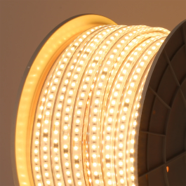 Tira LED SMD 2835 Free Driver 16W/M 1600Lm/M 220VAC IP65 4000K Rollo 50M
