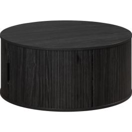 Trendteam RON234311432 Mesa de centro redonda MDF negra Essential Diámetro 80 cm Altura 36 cm Trendteam RON234311432 Mesa de centro redonda MDF negra Essential Diámetro 80 cm Altura 36 cm