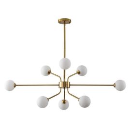 Lampara Techo Moderno DKD Home Decor Dorado Blanco 38 x 38 x 110 cm Precio: 164.49999973. SKU: B17GJJ4XBV