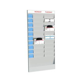 Expositor Mural Paperflow Din A4 20 Casillas Modulo Base Color Gris Precio: 278.58999949. SKU: B1BQ33ZALT