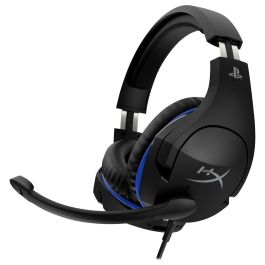 HyperX Cloud Stinger Auriculares Gaming para PS5 PS4, Alámbricos, Diadema, Negro y Azul, 18-23000 Hz