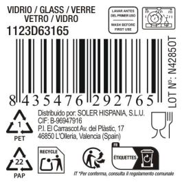 La Mediterranea Copa Coñac 340 ml Bois Ø6.5x8.8x12.8 cm (48 Unidades)