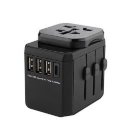 MicroConnect Adaptador de Viaje Mundial Universal a EU con 3x USB-A y 1x USB-C para US, UK, EU, AUS/NZ Precio: 35.50000003. SKU: B18XNP8GXG