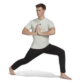 Camiseta de Manga Corta Hombre Adidas Aeroready Blanco M