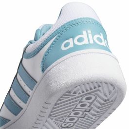 Zapatillas Deportivas Mujer Adidas Hoops 3.0 Azul Blanco