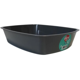 Aime Bandeja de arena sin borde para gatos, bordes redondeados, 43 x 31 x 10 cm Precio: 21.49999995. SKU: B17L7D942Z