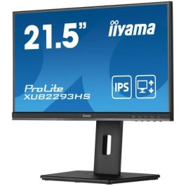 Iiyama ProLite XUB2293HS-B3 Monitor 21.5" IPS Full HD 1920x1080 100Hz 3ms Mate 1x VGA 1x HDMI 1x DP Negro