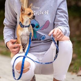 Collar premium para perros m/l stitch talla:m/l Collar premium para perros m/l stitch talla:m/l