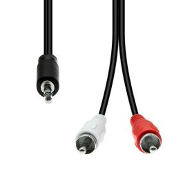 ProXtend Cable de Audio Mini-Jack 3 Pines a 2 RCA Macho-Macho Negro 1.5 Metros Precio: 1.5900005. SKU: B1E3KRRPK8