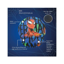 Wondee Alfombrilla Ratón Spiderman Ergonómica de Gel Reposamuñecas Antideslizante 250x230 mm