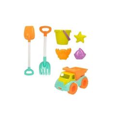 Color Baby Camión de Playa 18 cm con Pala, Rastrillo, Cubo y 3 Moldes - Juguete Infantil para Verano Precio: 6.50000021. SKU: B1DHYXFXTC