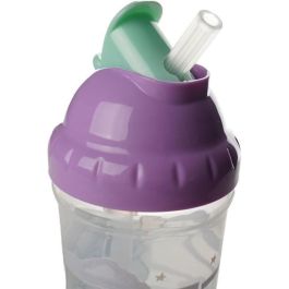 Vaso con pajita - THERMOBABY - 295 ml - Antigoteo - Lilo & Stitch