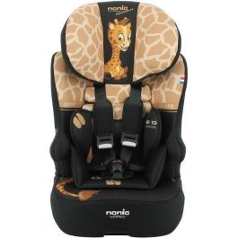 Silla de coche NANIA RACE I FIX isofix 76-140 cm R129 de 3 a 10 años Reposacabezas regulable Base basculante Marrón Fabricación francesa Silla de coche NANIA RACE I FIX isofix 76-140 cm R129 de 3 a 10 años Reposacabezas regulable Base basculante Marrón Fabricación francesa