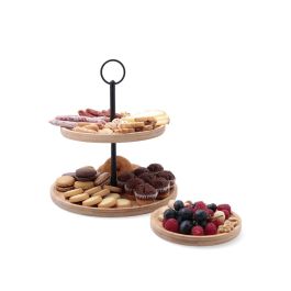 Bidasoa Bandeja Bambú 3 Niveles Bambu 25+20+15x40 cm