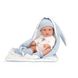 Muñeca elegance 30 cm natal azul c/saco de dormir (cuerpo vinyl, sexo niño) Precio: 33.4999995. SKU: B1GS6NGPPK