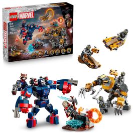 LEGO 76322 Marvel Vengadores: Endgame Thor vs Chitauri con Iron Patriot, Rocket, Stormbreaker, 7 Minifiguras, Juguete Construible Precio: 52.5900001. SKU: B1KL384MJ6