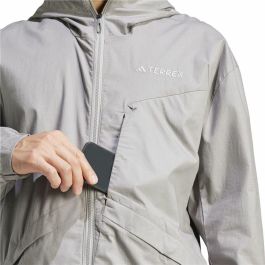 Chaqueta Cortavientos Adidas XPL Wind Gris