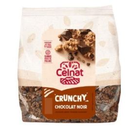 CELNAT Muesli Crunchy Chocolate Negro Bio 500g, con Copos de Avena y Arroz, Rico en Hierro Precio: 8.5000003. SKU: B1AJPH5T5D