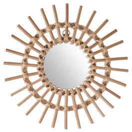 Atmosphera Espejo Sun Rattan y MDF Ø30cm Atmosphera Espejo Sun Rattan y MDF Ø30cm