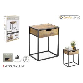 Mesita Auxiliar con Cajón 40x30x68 cm - Confortime (2 Unidades) Precio: 52.5000003. SKU: B1CVQFY76E