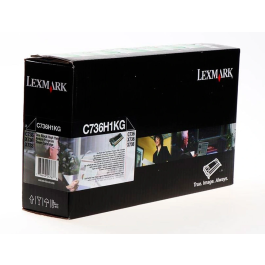 Lexmark Toner Laser C736H1KG Original 12000 Páginas
