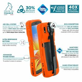 Funda para Móvil Mobilis 052064 Naranja