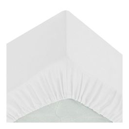 Sábana Bajera Ajustable Atmosphera Blanco 160 x 200 cm