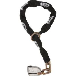 Candado de cadena - ABUS - 8008/12KS120 Black Loop - Cadena de 12 mm - Pasador de 16 mm - Alarma de 100 dB - Cilindro Xplus - 2 llaves Precio: 204.59000045. SKU: B184Y4QPEV