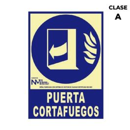 Normaluz Cartel de extinción "puerta cortafuegos" clase A (PVC 1mm) 21x30cm Precio: 6.50000021. SKU: S7907022