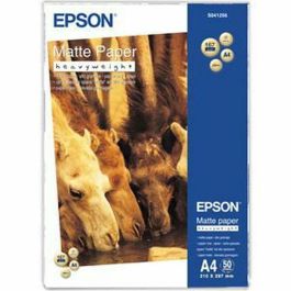 Epson Papel Mate de Alto Gramaje, A4, 50 Hojas de 167g. Matte Paper Heavy Weight Precio: 18.49999976. SKU: S8405047