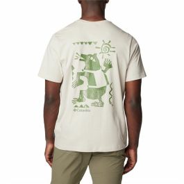 Camiseta de Manga Corta Hombre Columbia Explorers Canyon™ Blanco