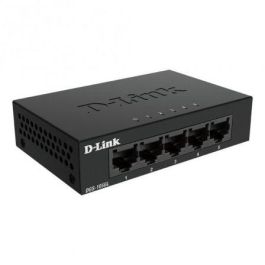 D-Link DGS-105GL Switch de Red 5 Puertos Gigabit Ethernet Plug & Play, Carcasa Metálica, Sin Ventiladores, Eficiencia Energética, QoS 802.1p D-Link DGS-105GL Switch de Red 5 Puertos Gigabit Ethernet Plug & Play, Carcasa Metálica, Sin Ventiladores, Eficiencia Energética, QoS 802.1p