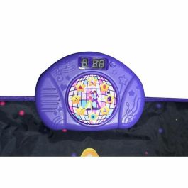 Lexibook LEX1695286873707 Tapete de Baile Electrónico Bluetooth Luminoso con 6 Modos de Juego
