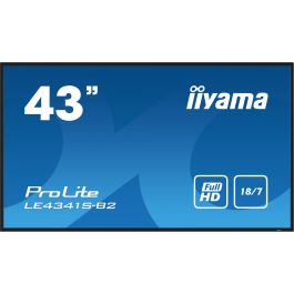 iiyama LE4341S-B2 Pantalla Profesional 108cm (43") IPS Full HD 1920x1080 350cd/m² 18/7 Señalización Digital Retail