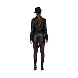 Disfraz chaqué show woman negro talla m-l Disfraz chaqué show woman negro talla m-l